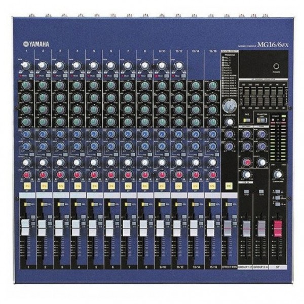 Mesa de mistura Yamaha MG16 6FX